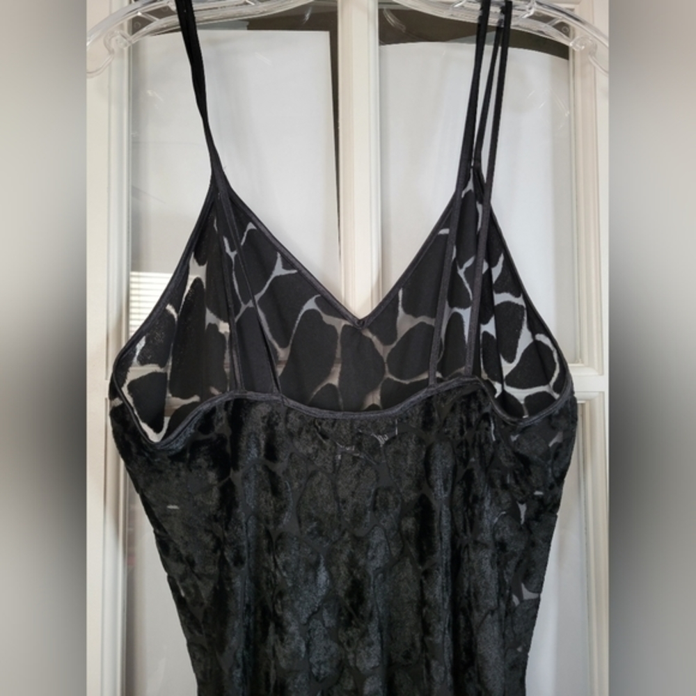Marilyn Monroe by Warner velvet semi sheer long lingerie dress - Picture 6 of 7